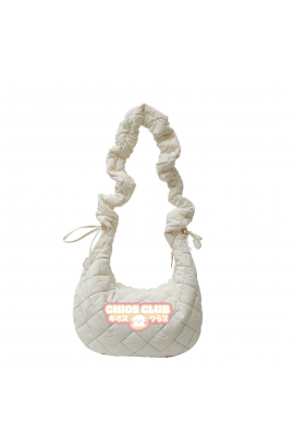 CHIOS CLUB - Chios Signature Rainbow Bubble Tote WHITE [tote25WH]